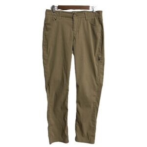 Under Armour Enduro cargo pant women 10 green ripstop tactical utility police UA